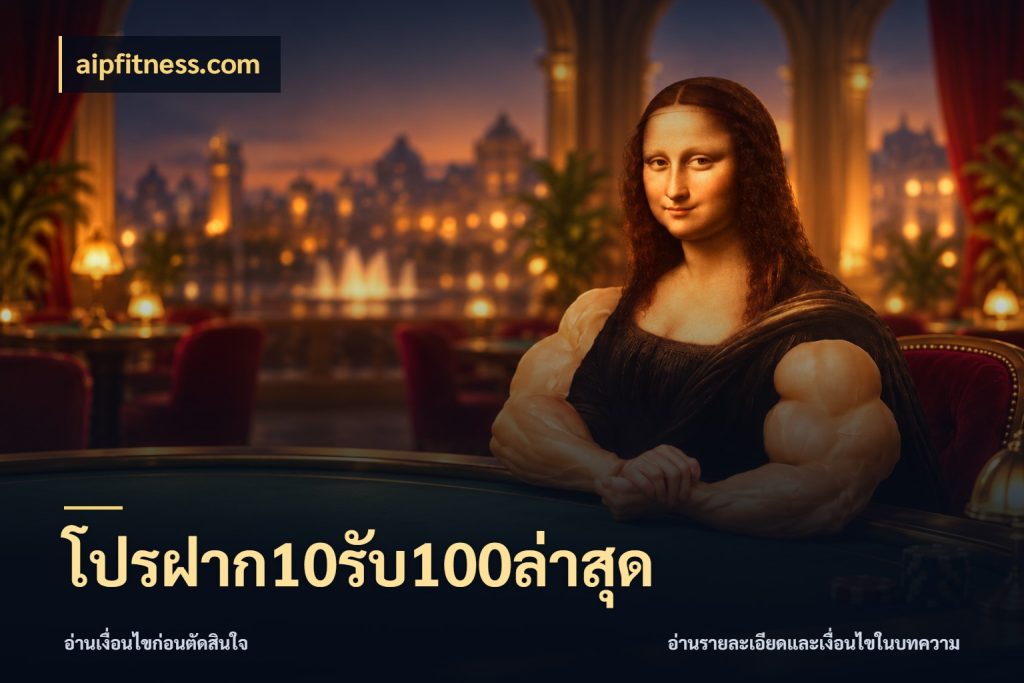 โปรฝาก10รับ100ล่าสุด รูปแบบโบนัสกับสิทธิ์ของสายเกม กับ aipfitness.com