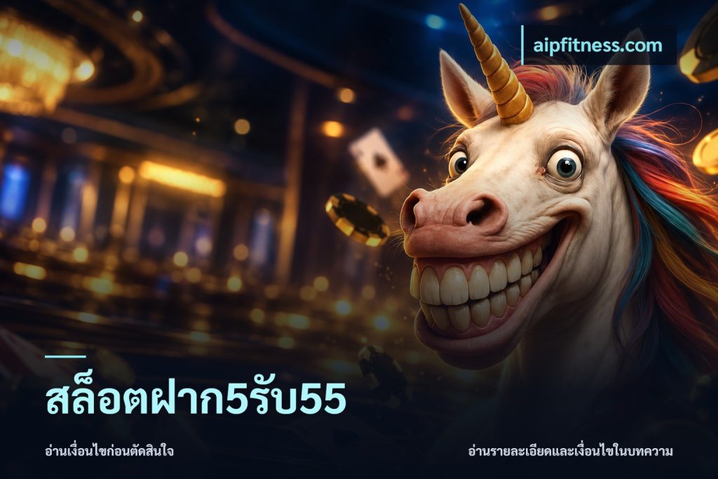 สล็อตฝาก5รับ55