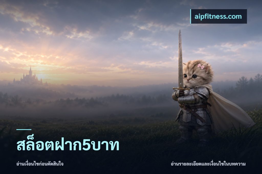 สล็อตฝาก5บาท