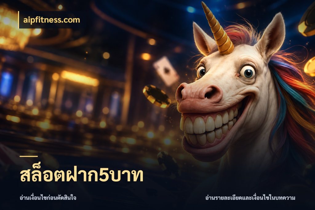 สล็อตฝาก5บาท สายทุนน้อยเลือกความสนุกให้พอดี กับ aipfitness.com
