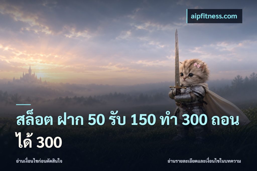 สล็อต ฝาก 50 รับ 150 ทํา 300 ถอนได้ 300