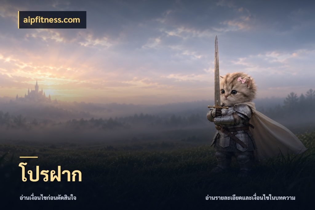 โปรฝาก เปิดมุมโปรให้เข้ากับเกมแนวโปรด กับ aipfitness.com