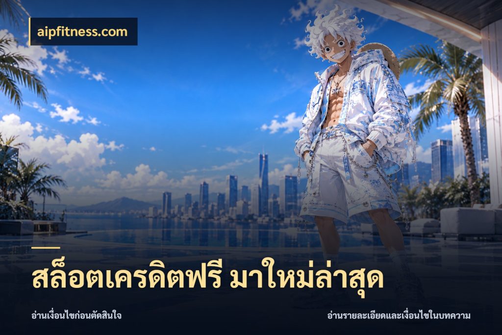 สล็อตเครดิตฟรี มาใหม่ล่าสุด aipfitness.com รู้จักยอดและขอบเขตของเครดิตฟรี