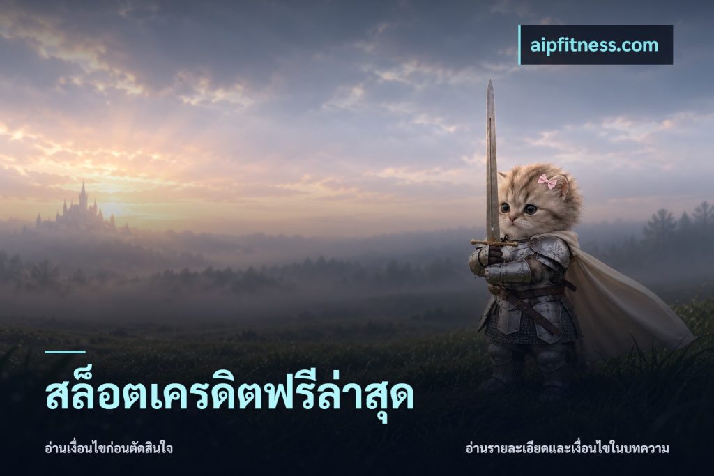 สล็อตเครดิตฟรีล่าสุด