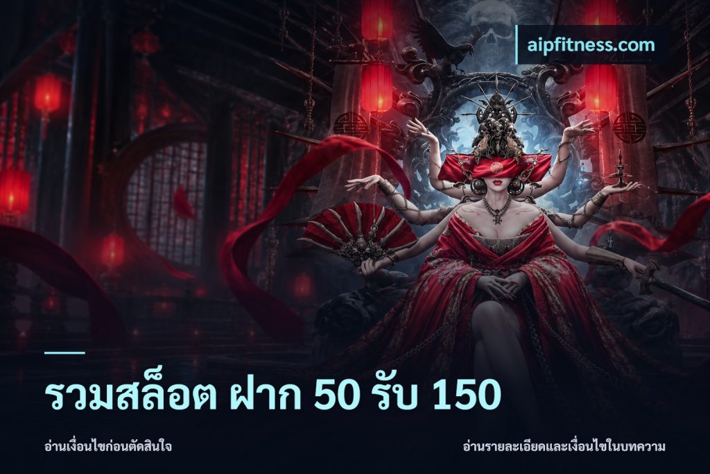 รวมสล็อต ฝาก 50 รับ 150