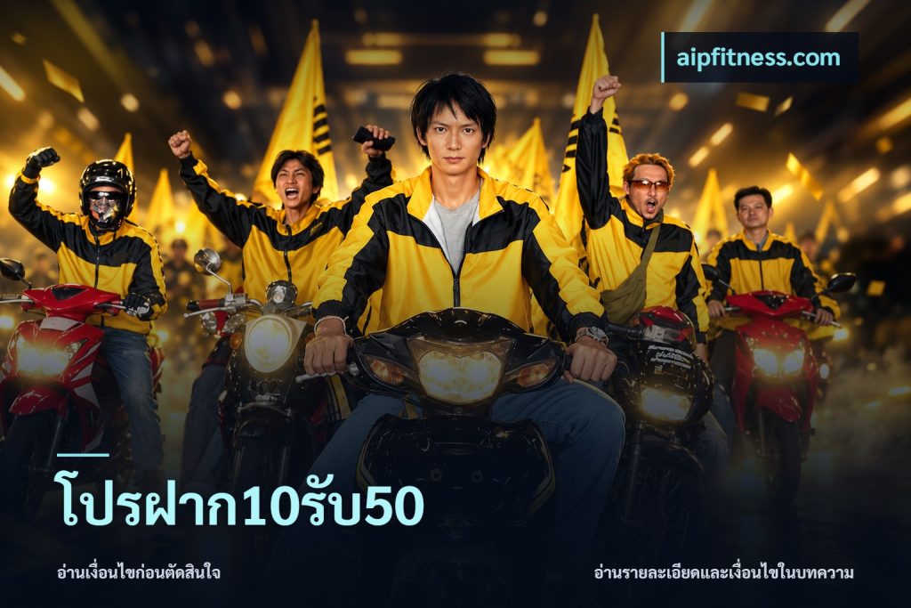 โปรฝาก10รับ50