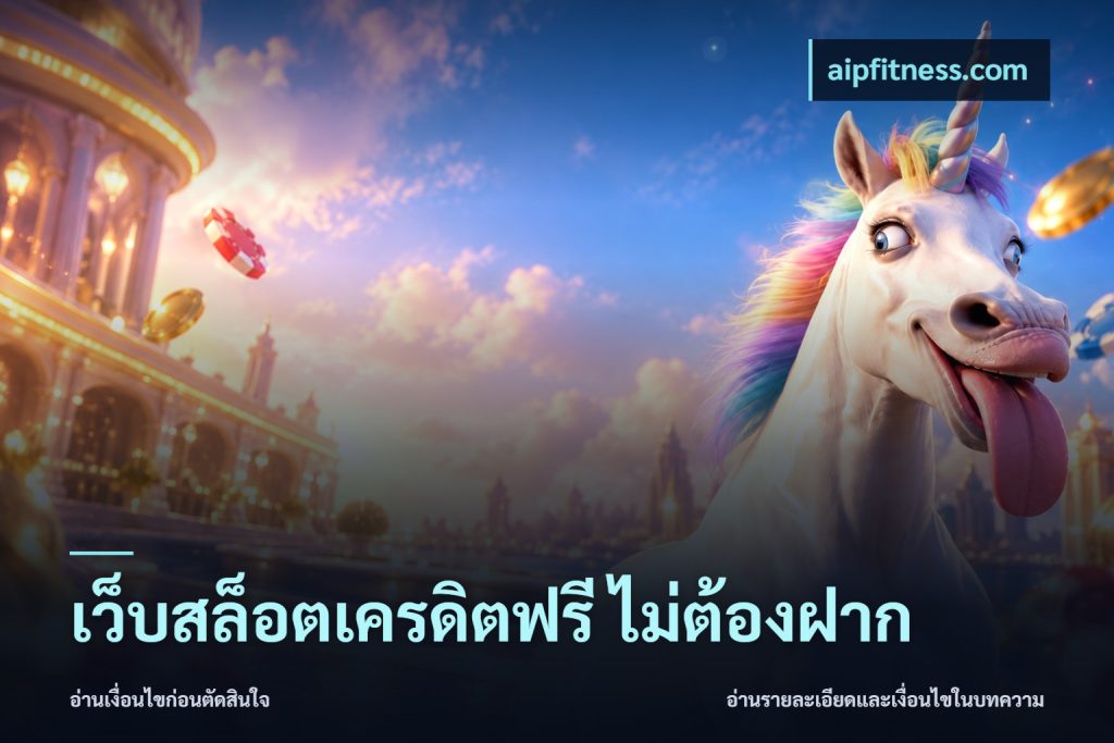 เว็บสล็อตเครดิตฟรี ไม่ต้องฝาก