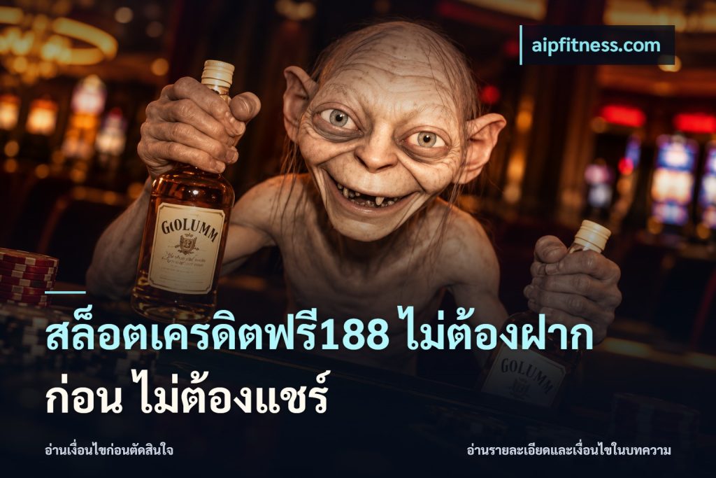 สล็อตเครดิตฟรี188 ไม่ต้องฝาก ก่อน ไม่ต้องแชร์