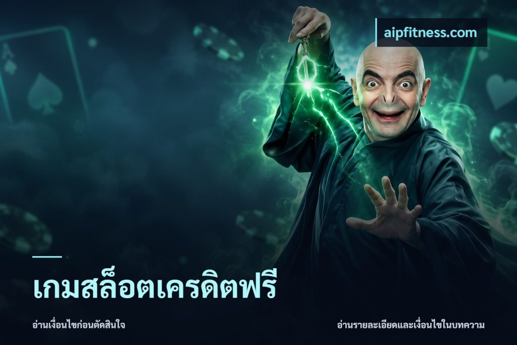 เกมสล็อตเครดิตฟรี