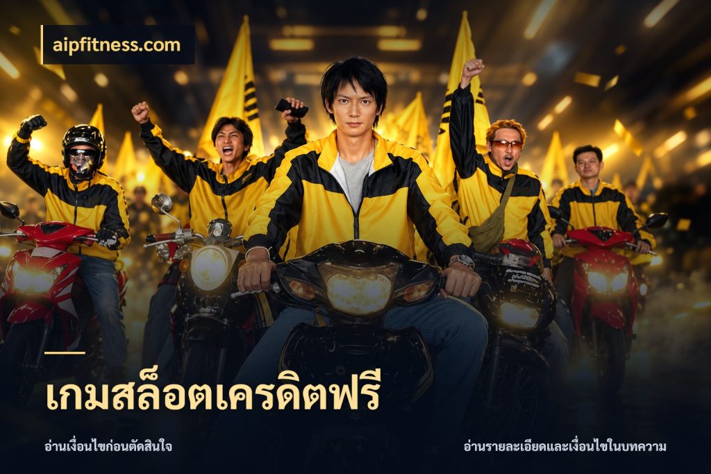 เกมสล็อตเครดิตฟรี aipfitness.com สิทธิ์ที่สายโบนัสสนใจกับวิธีรับ