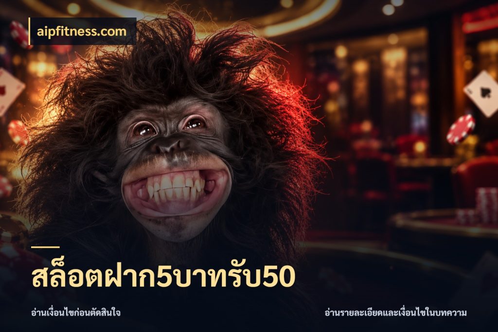 สล็อตฝาก5บาทรับ50 สายโบนัสเลือกจังหวะสนุกได้อย่างไร ในมุม aipfitness.com