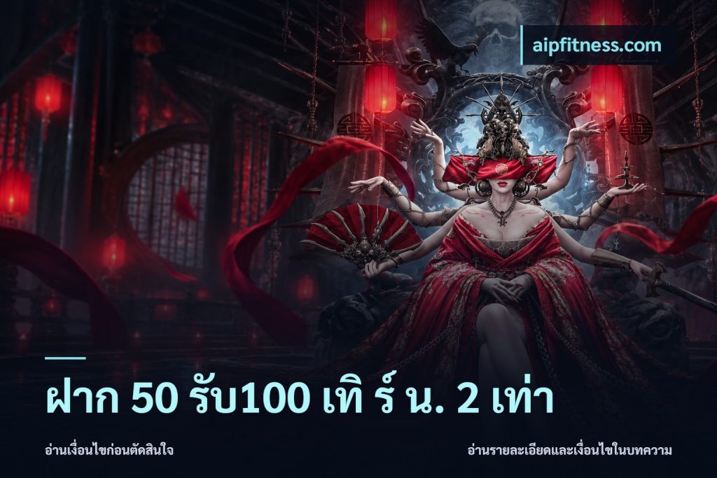 ฝาก 50 รับ100 เทิ ร์ น. 2 เท่า
