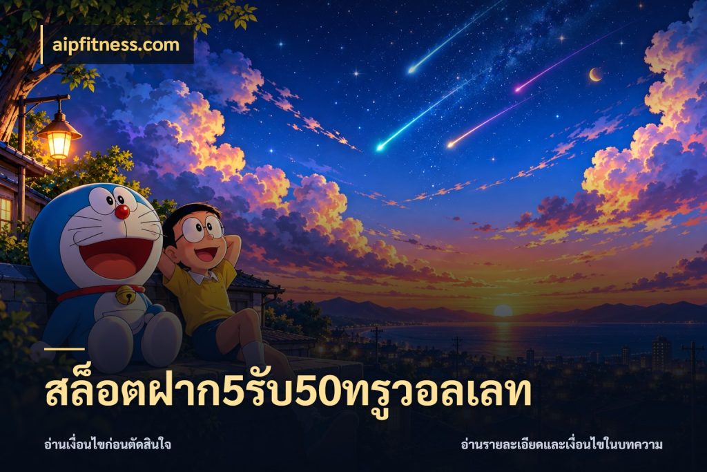 สล็อตฝาก5รับ50ทรูวอลเลท เปิดมุมโปรให้เข้ากับเกมแนวโปรด กับ aipfitness.com