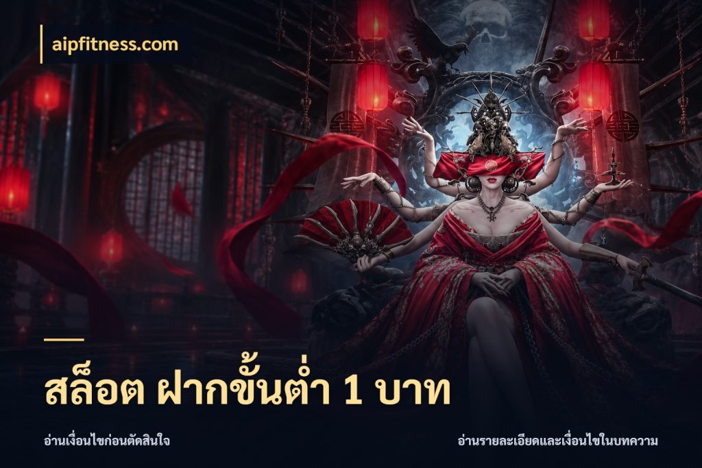 สล็อต ฝากขั้นต่ำ 1 บาท เปิดมุมยอดเริ่มต้นสำหรับคนชอบเกม กับ aipfitness.com