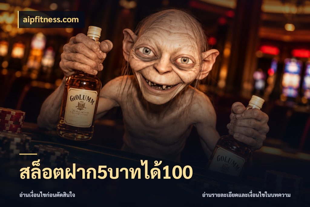 สล็อตฝาก5บาทได้100 จุดเด่นของเครดิตที่คนชอบเกมอยากรู้ ในมุม aipfitness.com