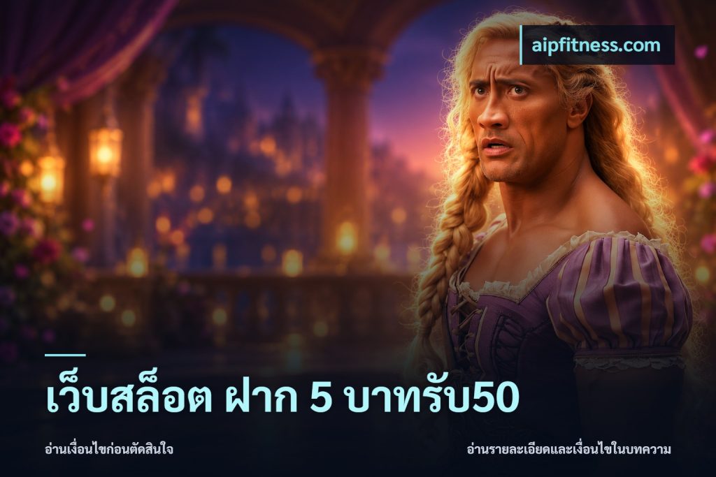 เว็บสล็อต ฝาก 5 บาทรับ50