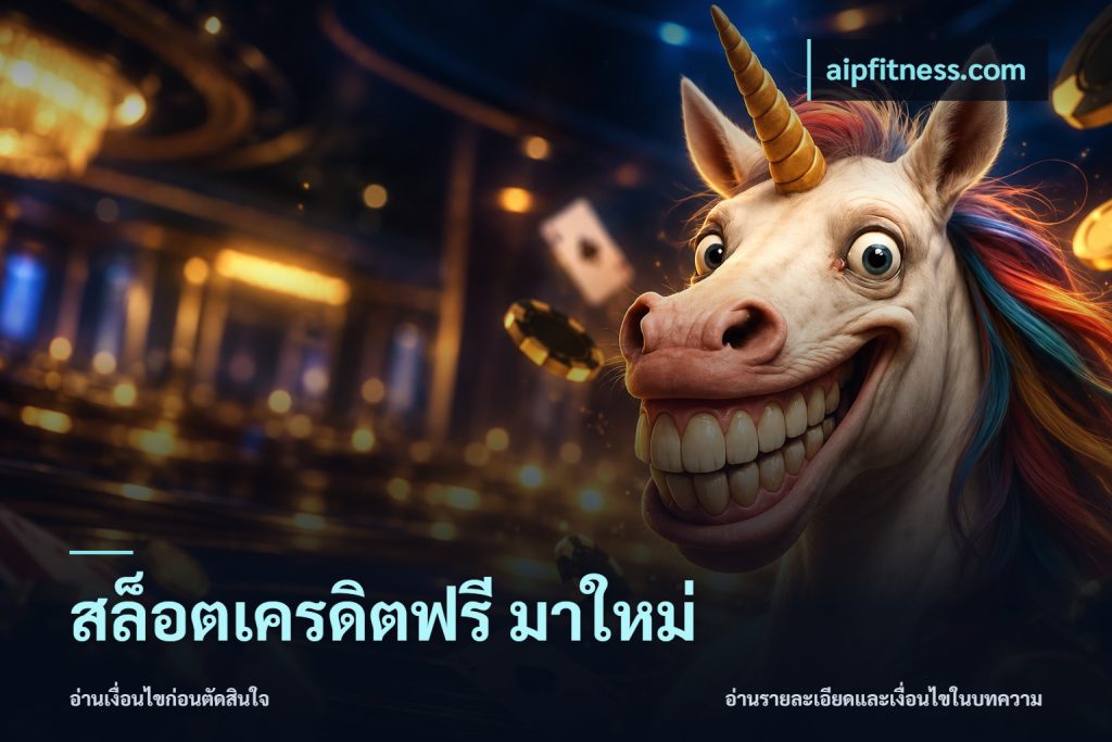 สล็อตเครดิตฟรี มาใหม่