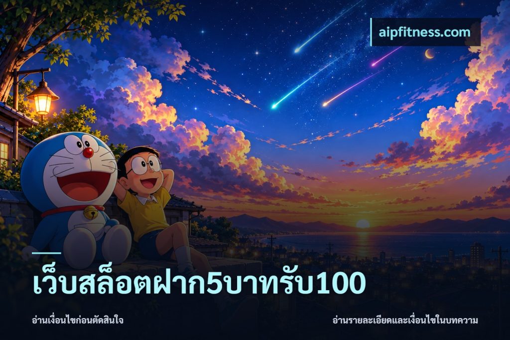 เว็บสล็อตฝาก5บาทรับ100
