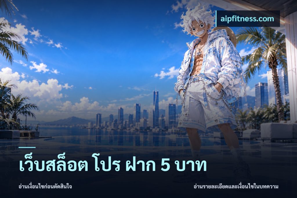 เว็บสล็อต โปร ฝาก 5 บาท