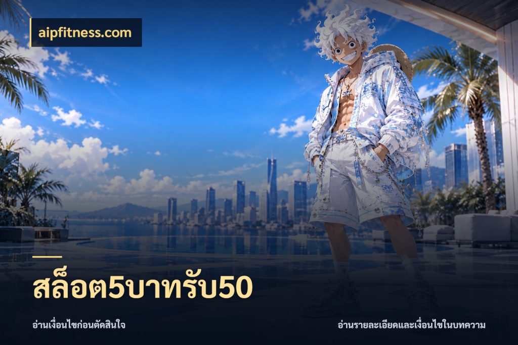 สล็อต5บาทรับ50 สายโบนัสเลือกจังหวะสนุกได้อย่างไร ในมุม aipfitness.com