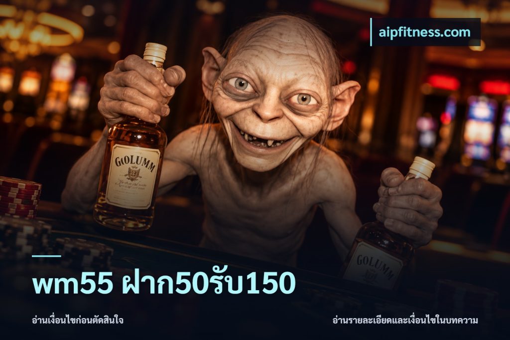 wm55 ฝาก50รับ150