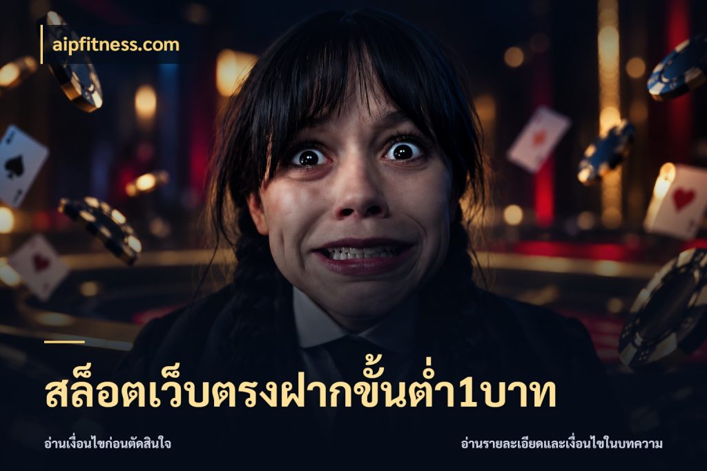 สล็อตเว็บตรงฝากขั้นต่ำ1บาท เปิดมุมยอดเริ่มต้นสำหรับคนชอบเกม กับ aipfitness.com