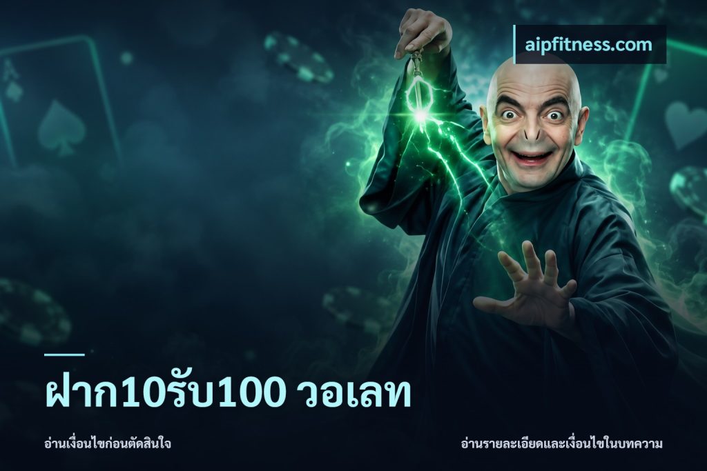 ฝาก10รับ100 วอเลท