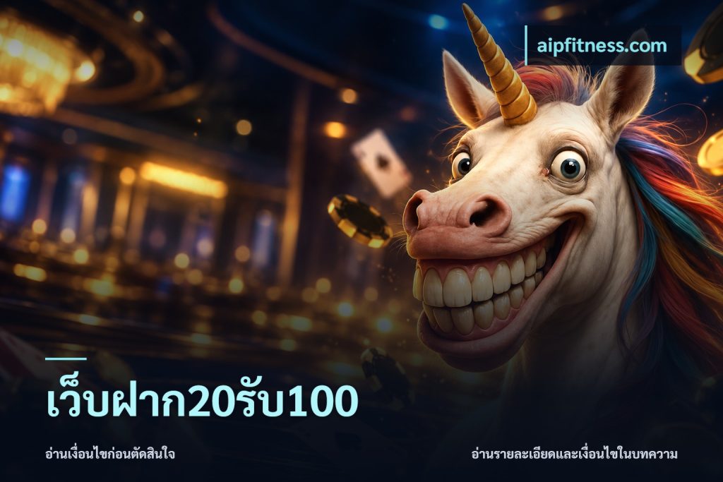เว็บฝาก20รับ100