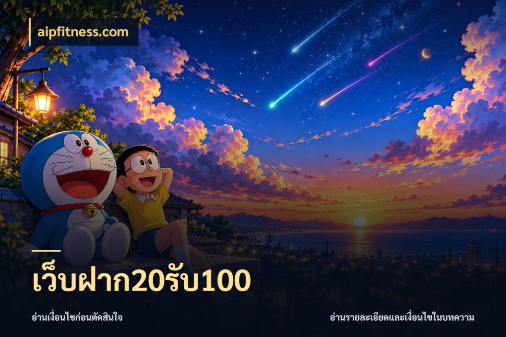 เว็บฝาก20รับ100 โปรกับเกมที่ชอบเลือกให้ตรงสไตล์ ในมุม aipfitness.com