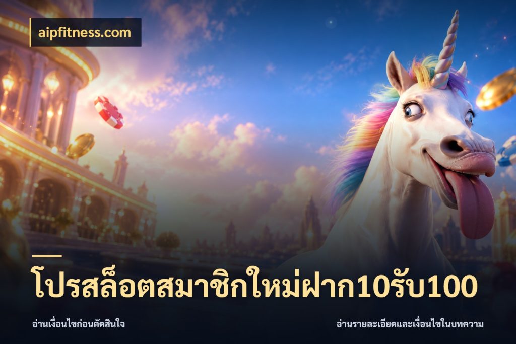 โปรสล็อตสมาชิกใหม่ฝาก10รับ100 สนุกกับตัวเลือกโปรในสไตล์ของคุณ สไตล์ aipfitness.com