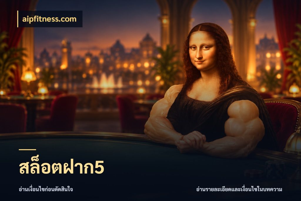 สล็อตฝาก5 ทุนเบาก็มีสีสันในจังหวะของคุณ กับ aipfitness.com
