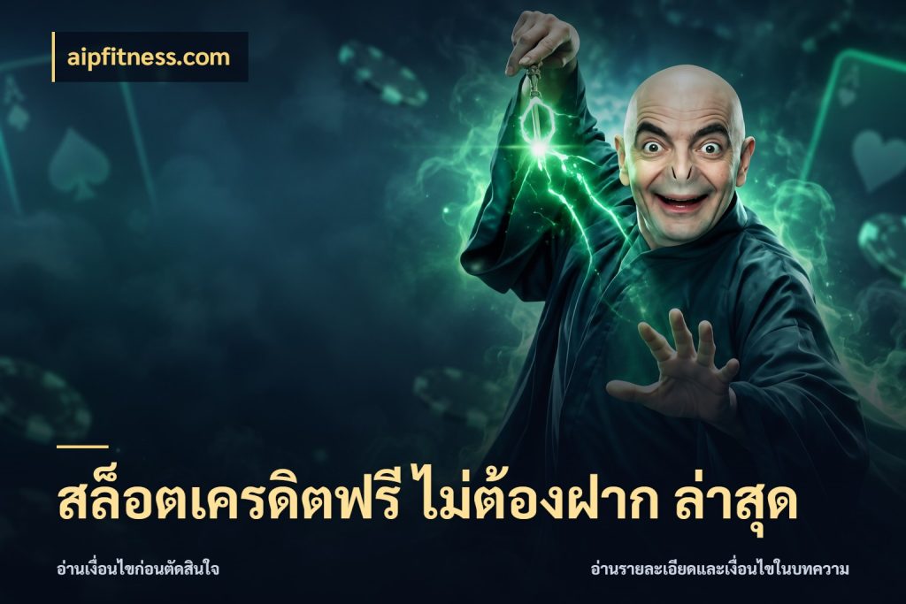 สล็อตเครดิตฟรี ไม่ต้องฝาก ล่าสุด เครดิตฟรีกับจังหวะลุ้นที่คุณเลือก สไตล์ aipfitness.com