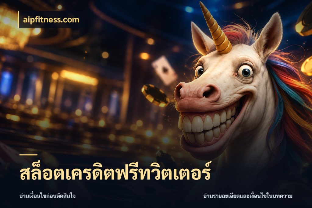 สล็อตเครดิตฟรีทวิตเตอร์ เครดิตฟรีกับจังหวะลุ้นที่คุณเลือก กับ aipfitness.com