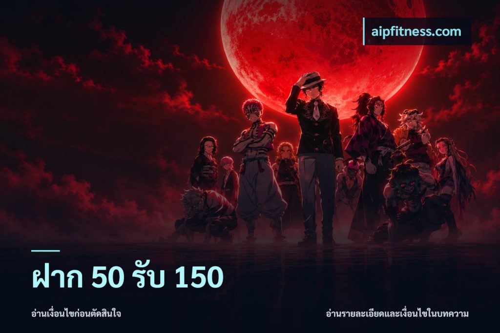 ฝาก 50 รับ 150
