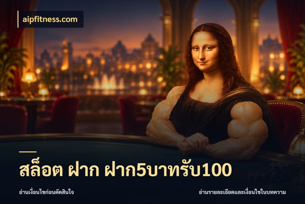 สล็อต ฝาก ฝาก5บาทรับ100 จับคู่โบนัสกับสไตล์เกมที่ชอบ สไตล์ aipfitness.com