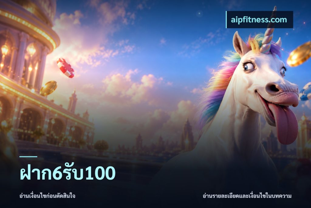 ฝาก6รับ100