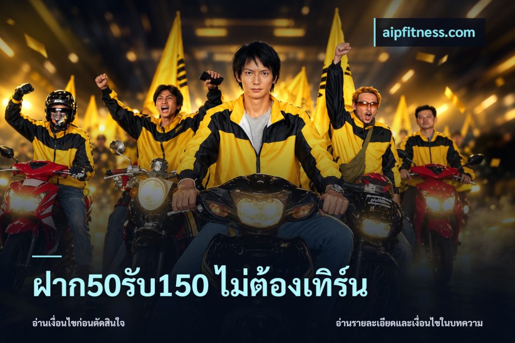 ฝาก50รับ150 ไม่ต้องเทิร์น