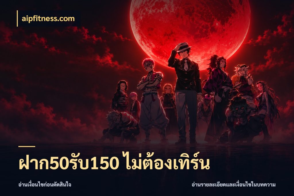ฝาก50รับ150 ไม่ต้องเทิร์น เปิดมุมโปรให้เข้ากับเกมแนวโปรด สไตล์ aipfitness.com
