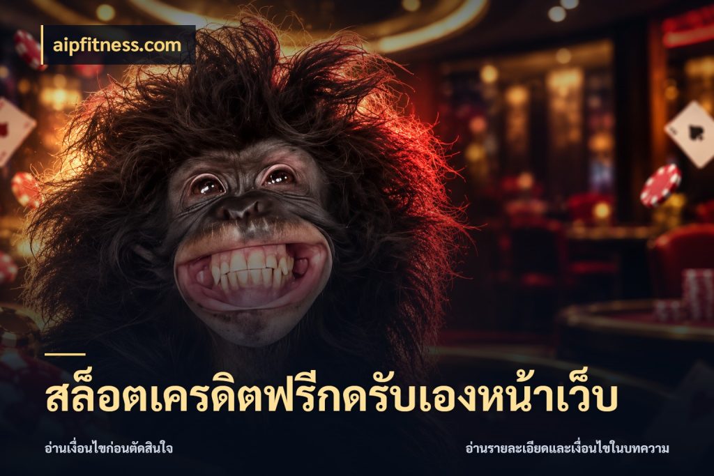 สล็อตเครดิตฟรีกดรับเองหน้าเว็บ สายโบนัสเลือกมุมเครดิตให้ตรงสไตล์ ในมุม aipfitness.com