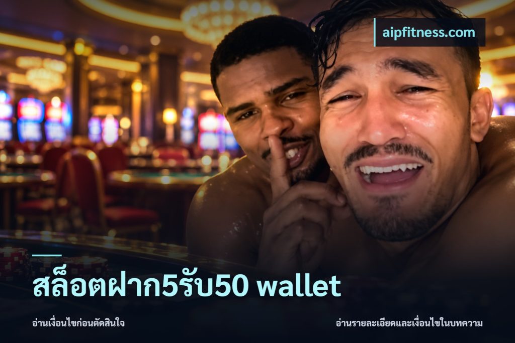 สล็อตฝาก5รับ50 wallet