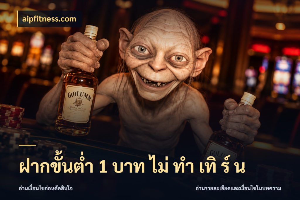 ฝากขั้นต่ำ 1 บาท ไม่ ทำ เทิ ร์ น เปิดมุมยอดเริ่มต้นสำหรับคนชอบเกม ในมุม aipfitness.com