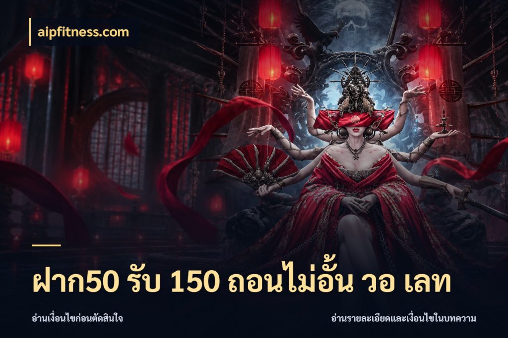 ฝาก50 รับ 150 ถอนไม่อั้น วอ เลท จับคู่โบนัสกับสไตล์เกมที่ชอบ สไตล์ aipfitness.com