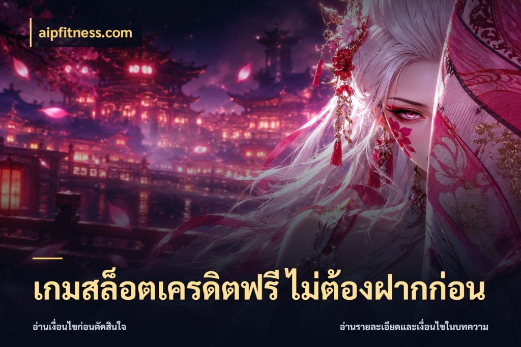 เกมสล็อตเครดิตฟรี ไม่ต้องฝากก่อน aipfitness.com รู้จักยอดและขอบเขตของเครดิตฟรี