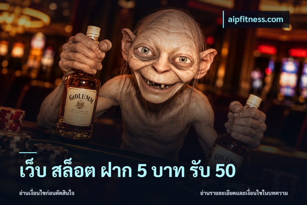เว็บ สล็อต ฝาก 5 บาท รับ 50