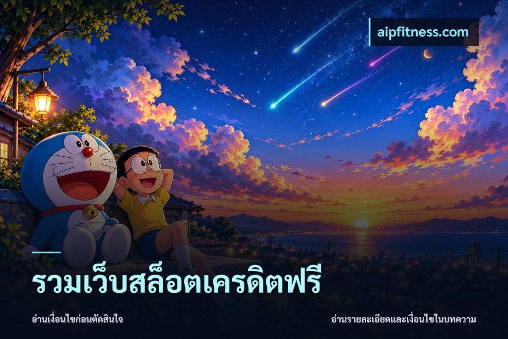 รวมเว็บสล็อตเครดิตฟรี