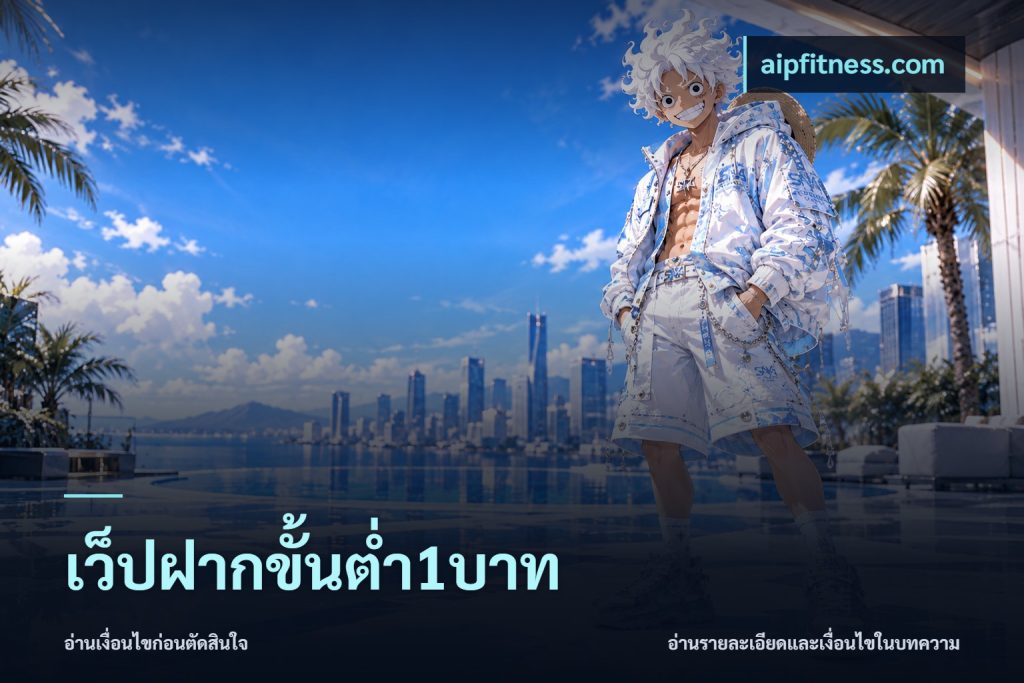 เว็ปฝากขั้นต่ำ1บาท
