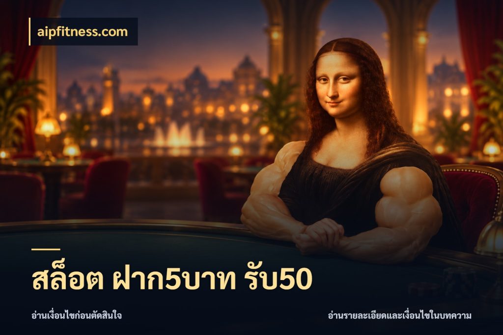 สล็อต ฝาก5บาท รับ50 โปรกับเกมที่ชอบเลือกให้ตรงสไตล์ ในมุม aipfitness.com
