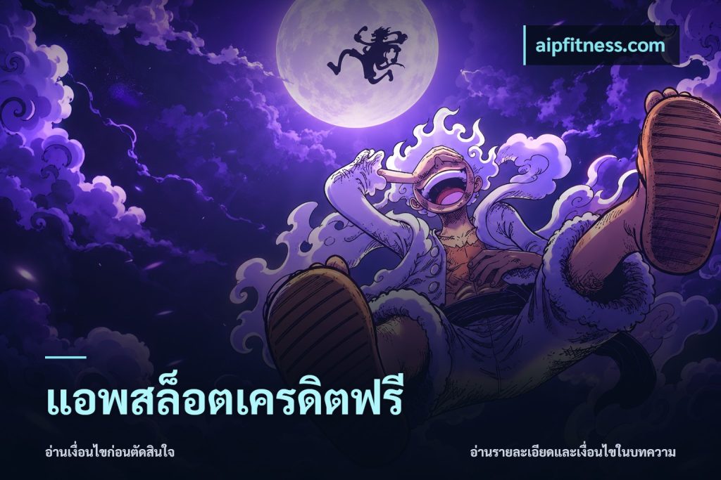 แอพสล็อตเครดิตฟรี