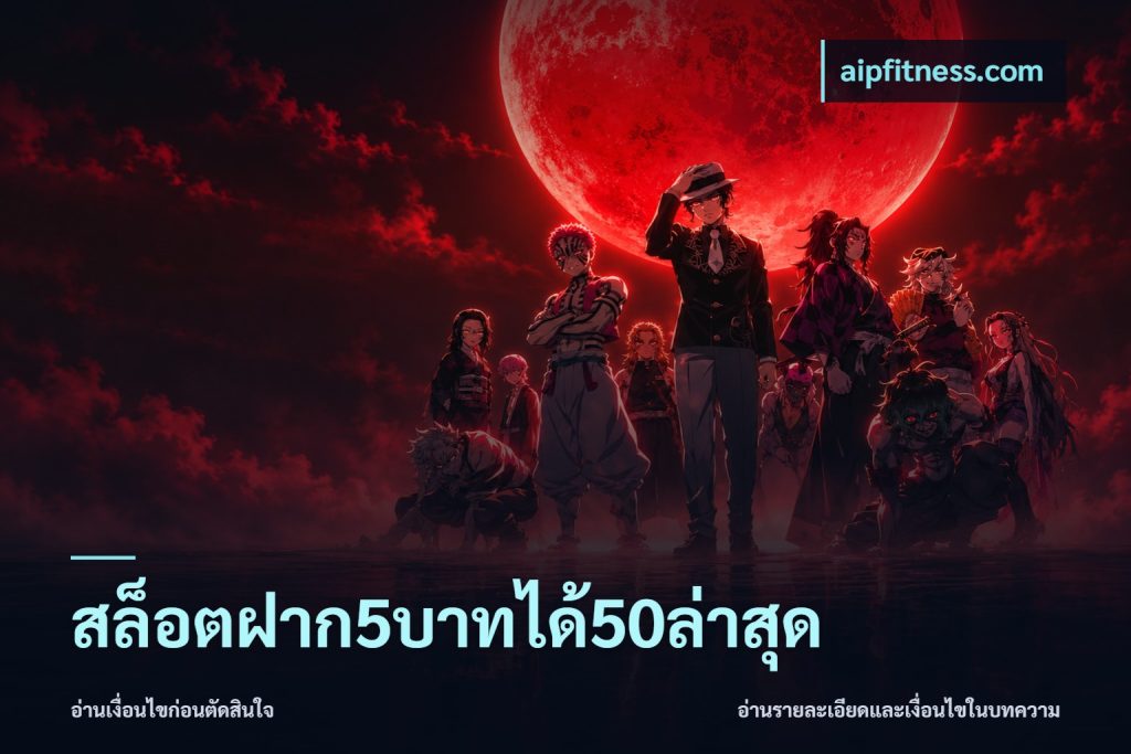 สล็อตฝาก5บาทได้50ล่าสุด