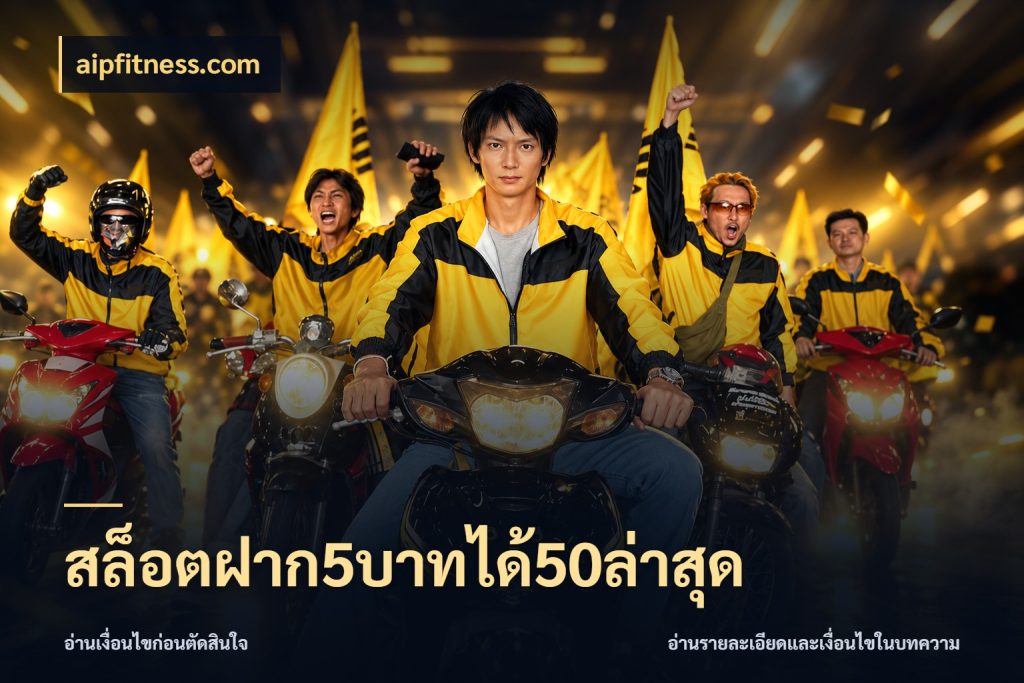สล็อตฝาก5บาทได้50ล่าสุด aipfitness.com เปิดมุมโปรให้เข้ากับเกมแนวโปรด